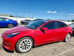 5YJ3E1EB4NF191672 2022 TESLA MODEL 3