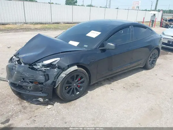 5YJ3E1EB4NF197424 2022 TESLA MODEL 3 - Image 2