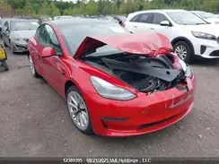 5YJ3E1EB4NF229692 2022 TESLA MODEL 3