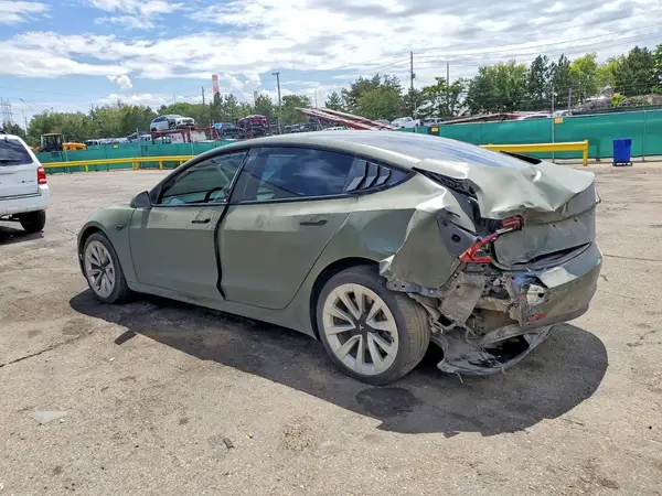 5YJ3E1EB4NF254897 2022 TESLA MODEL 3 - Image 2