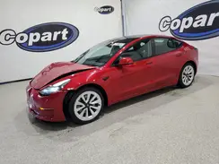 5YJ3E1EB4NF288189 2022 TESLA MODEL 3