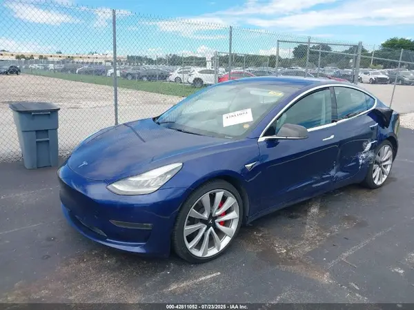 5YJ3E1EB5JF080784 2018 TESLA MODEL 3 - Image 2