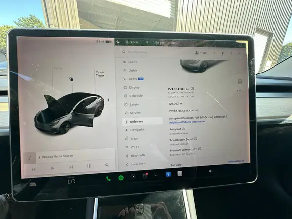5YJ3E1EB5KF210113 2019 TESLA MODEL 3 - Image 8