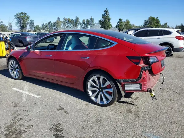 5YJ3E1EB5KF454909 2019 TESLA MODEL 3 - Image 2