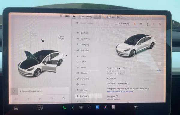 5YJ3E1EB5KF513487 2019 TESLA MODEL 3 - Image 8