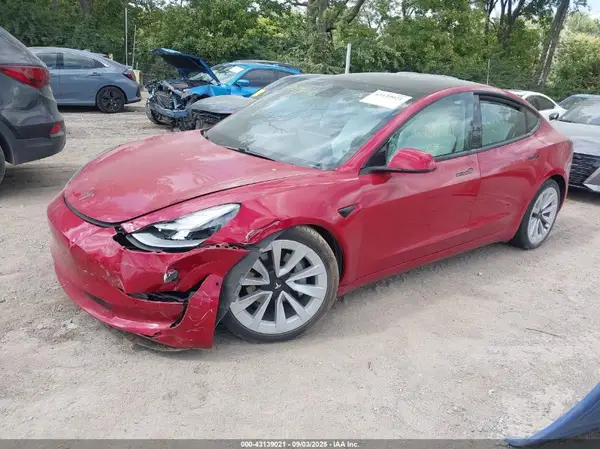 5YJ3E1EB5MF066954 2021 TESLA MODEL 3 - Image 2