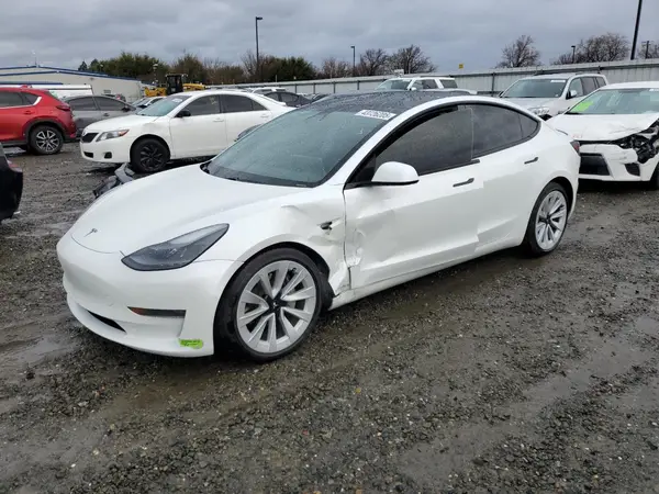 5YJ3E1EB5MF071510 2021 TESLA MODEL 3 - Image 1