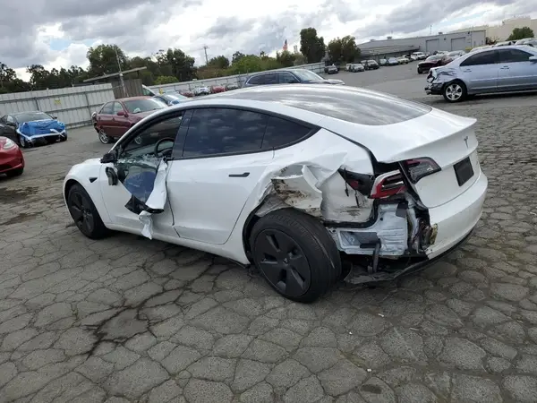 5YJ3E1EB5MF876536 2021 TESLA MODEL 3 - Image 2