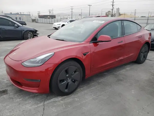 5YJ3E1EB5NF133862 2022 TESLA MODEL 3 - Image 1