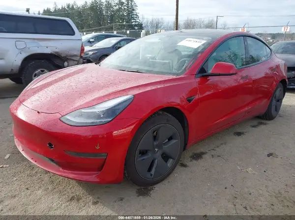 5YJ3E1EB5NF135255 2022 TESLA MODEL 3 - Image 2
