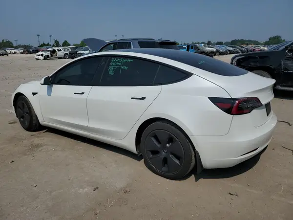 5YJ3E1EB5NF158602 2022 TESLA MODEL 3 - Image 2