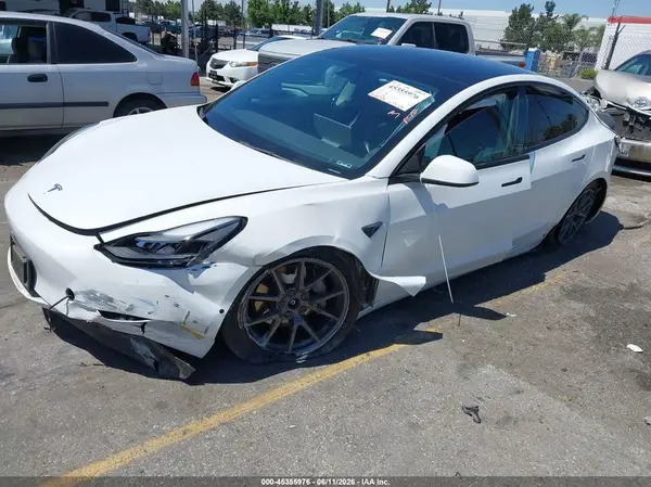 5YJ3E1EB5NF168420 2022 TESLA MODEL 3 - Image 2