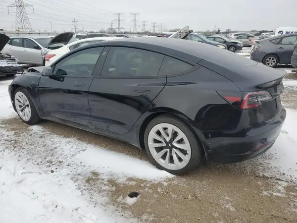 5YJ3E1EB5NF170961 2022 TESLA MODEL 3 - Image 2