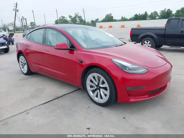 5YJ3E1EB5NF171270 2022 TESLA MODEL 3 - Image 1