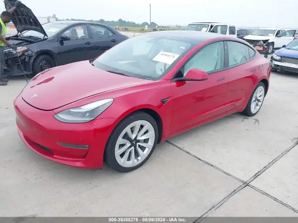 5YJ3E1EB5NF171270 2022 TESLA MODEL 3 - Image 2