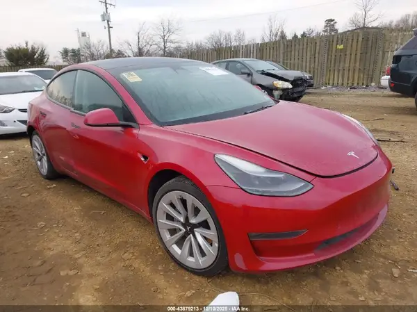 5YJ3E1EB5NF192345 2022 TESLA MODEL 3