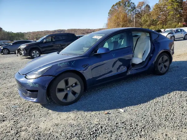 5YJ3E1EB5NF231595 2022 TESLA MODEL 3 - Image 1