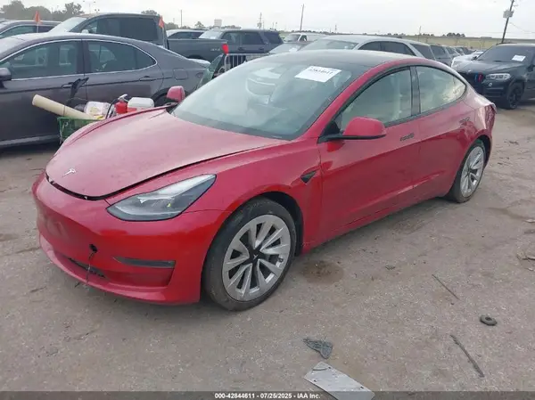 5YJ3E1EB5NF266914 2022 TESLA MODEL 3 - Image 2