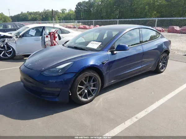 5YJ3E1EB5NF287990 2022 TESLA MODEL 3 - Image 2