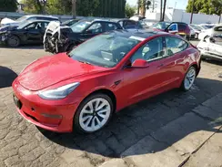 5YJ3E1EB5NF290257 2022 TESLA MODEL 3