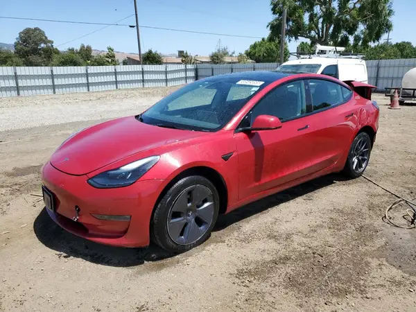 5YJ3E1EB5NF297659 2022 TESLA MODEL 3 - Image 1