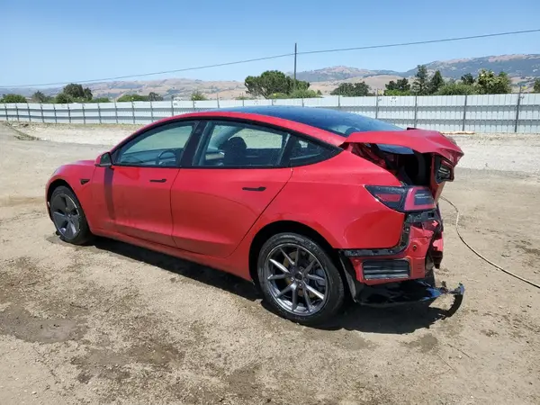 5YJ3E1EB5NF297659 2022 TESLA MODEL 3 - Image 2