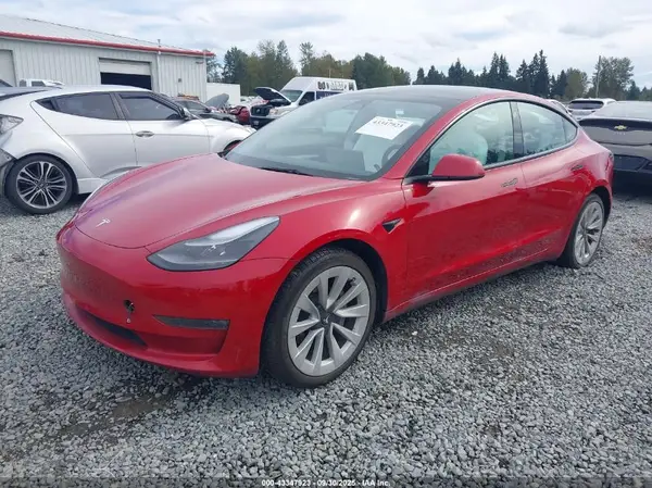 5YJ3E1EB5NF349971 2022 TESLA MODEL 3 - Image 2