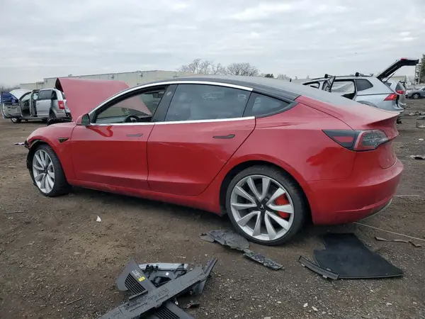 5YJ3E1EB6JF055392 2018 TESLA MODEL 3 - Image 2
