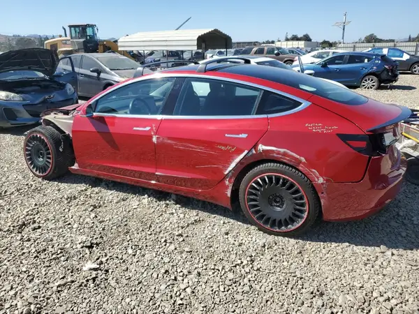 5YJ3E1EB6JF091454 2018 TESLA MODEL 3 - Image 2