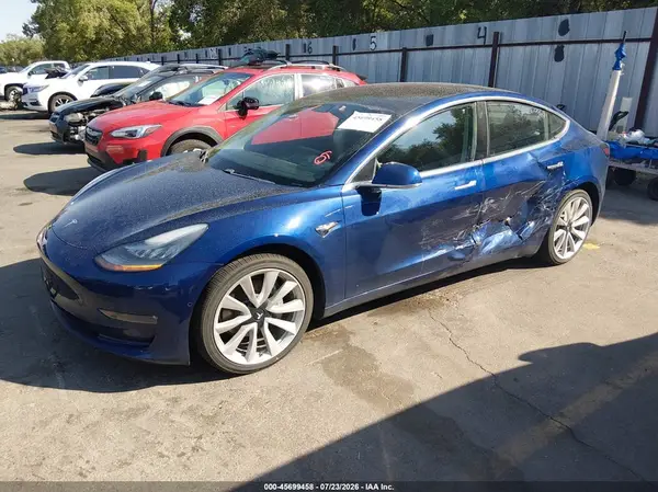 5YJ3E1EB6KF194195 2019 TESLA MODEL 3 - Image 2