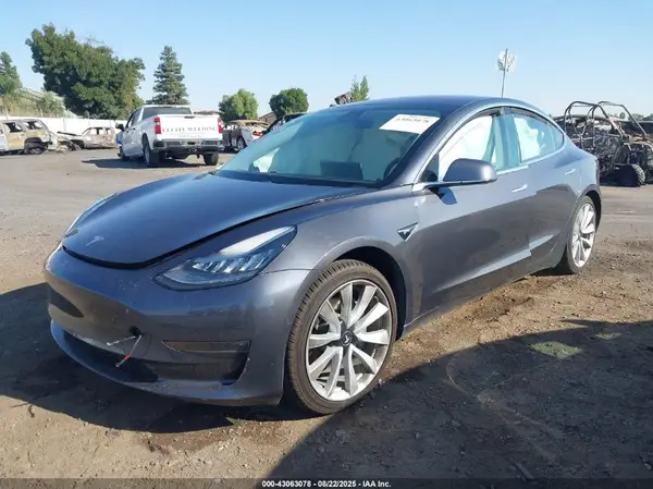 5YJ3E1EB6KF195542 2019 TESLA MODEL 3 - Image 2