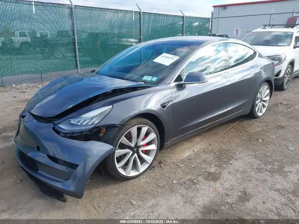 5YJ3E1EB6KF392923 2019 TESLA MODEL 3 - Image 2