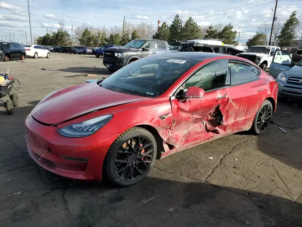 5YJ3E1EB6KF392968 2019 TESLA MODEL 3 - Image 1