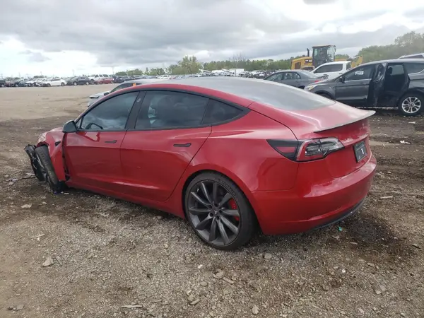 5YJ3E1EB6KF393487 2019 TESLA MODEL 3 - Image 2
