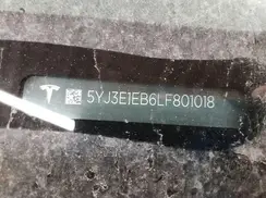5YJ3E1EB6LF801018 2020 TESLA MODEL 3