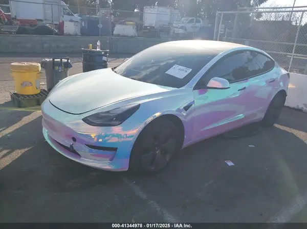 5YJ3E1EB6MF053940 2021 TESLA MODEL 3 - Image 2