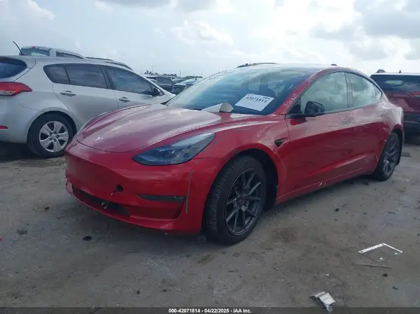 5YJ3E1EB6MF085836 2021 TESLA MODEL 3 - Image 2