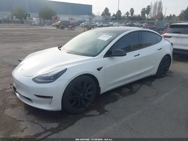 5YJ3E1EB6MF869028 2021 TESLA MODEL 3 - Image 2
