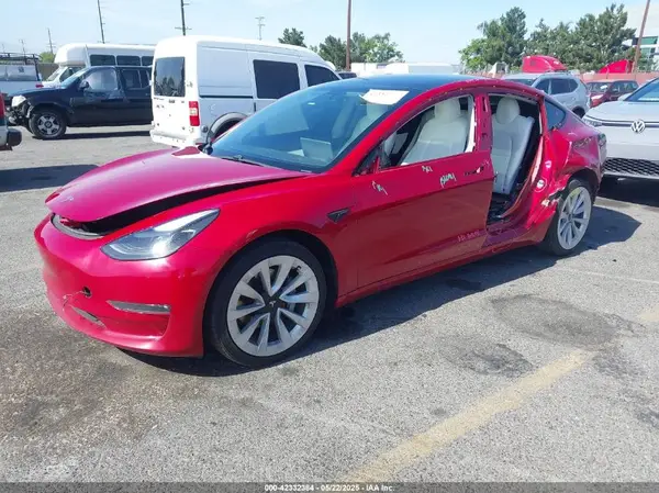 5YJ3E1EB6MF879669 2021 TESLA MODEL 3 - Image 2