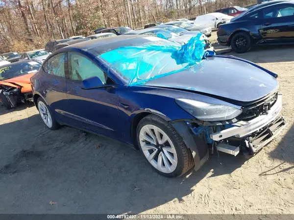 5YJ3E1EB6MF980744 2021 TESLA MODEL 3 - Image 1