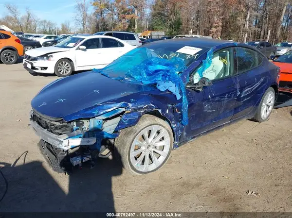 5YJ3E1EB6MF980744 2021 TESLA MODEL 3 - Image 2