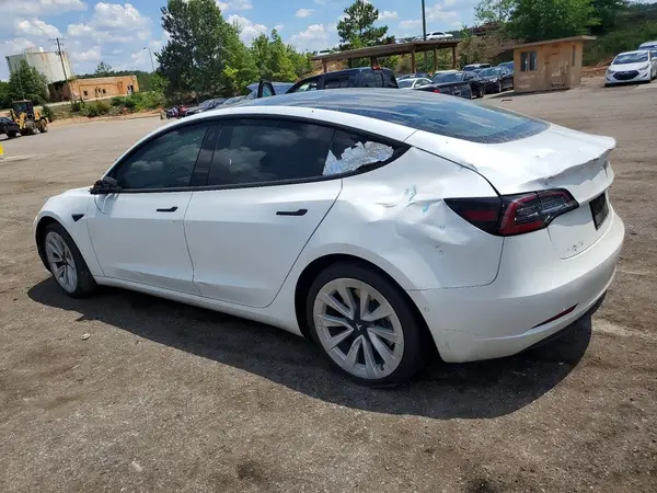 5YJ3E1EB6NF103222 2022 TESLA MODEL 3 - Image 2