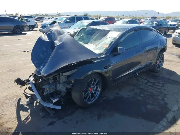 5YJ3E1EB6NF129187 2022 TESLA MODEL 3 - Image 2