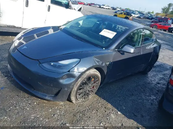5YJ3E1EB6NF189096 2022 TESLA MODEL 3 - Image 2