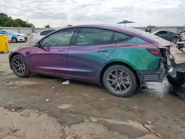 5YJ3E1EB6NF255114 2022 TESLA MODEL 3 - Image 2