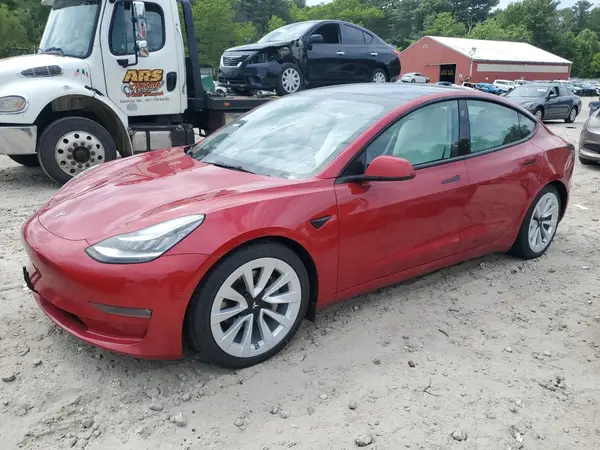 5YJ3E1EB6NF259888 2022 TESLA MODEL 3 - Image 1