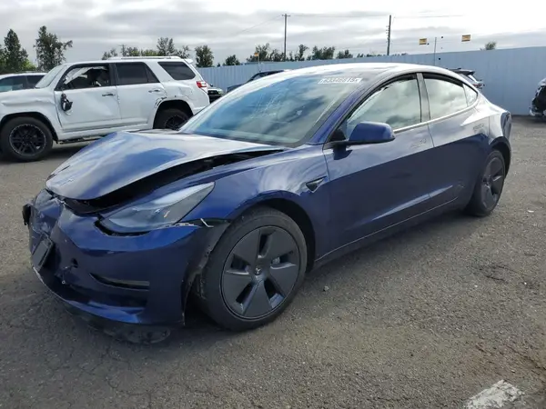 5YJ3E1EB6NF325131 2022 TESLA MODEL 3 - Image 1