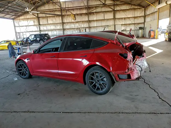 5YJ3E1EB6NF341409 2022 TESLA MODEL 3 - Image 2