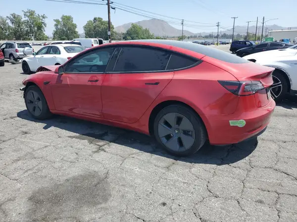 5YJ3E1EB6NF365001 2022 TESLA MODEL 3 - Image 2