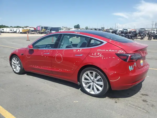 5YJ3E1EB7JF056096 2018 TESLA MODEL 3 - Image 2